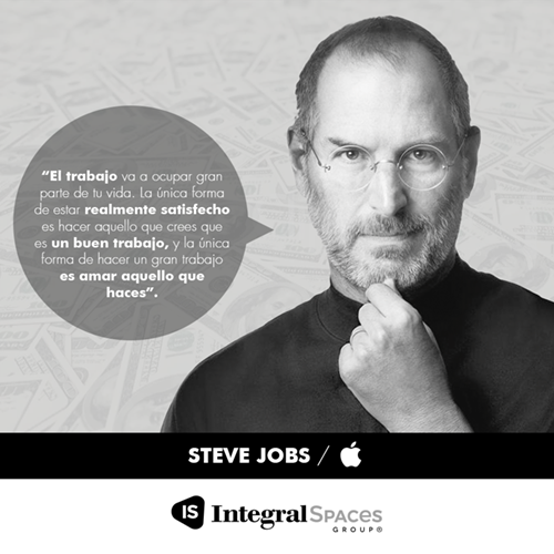 Integral Spaces Group Steve Jobs Phrase